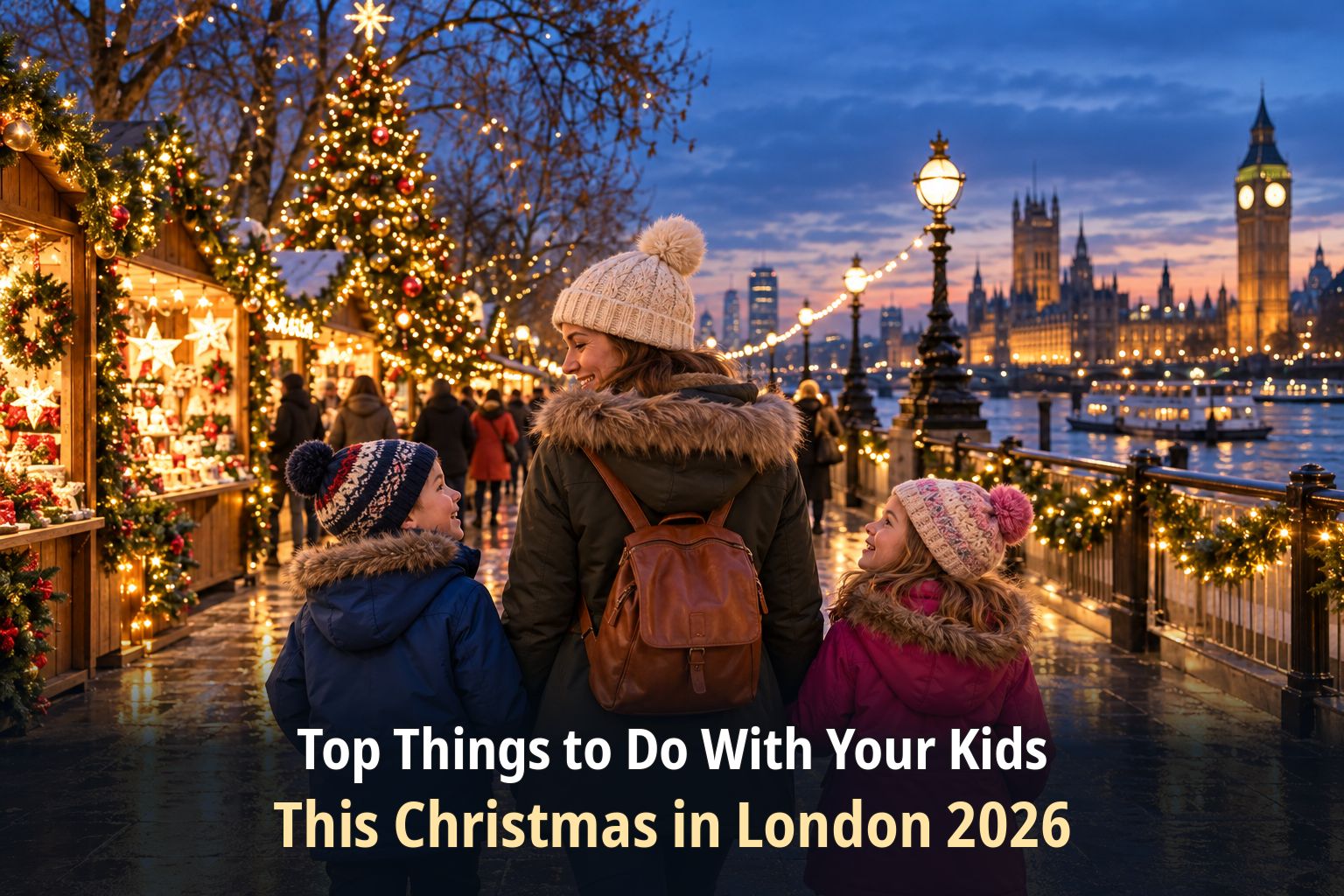Top Things to Do With Your Kids This Christmas in London 2026