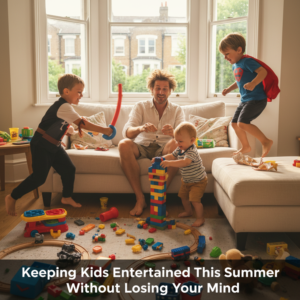 Keeping Kids Entertained This Summer Without Losing Your Mind