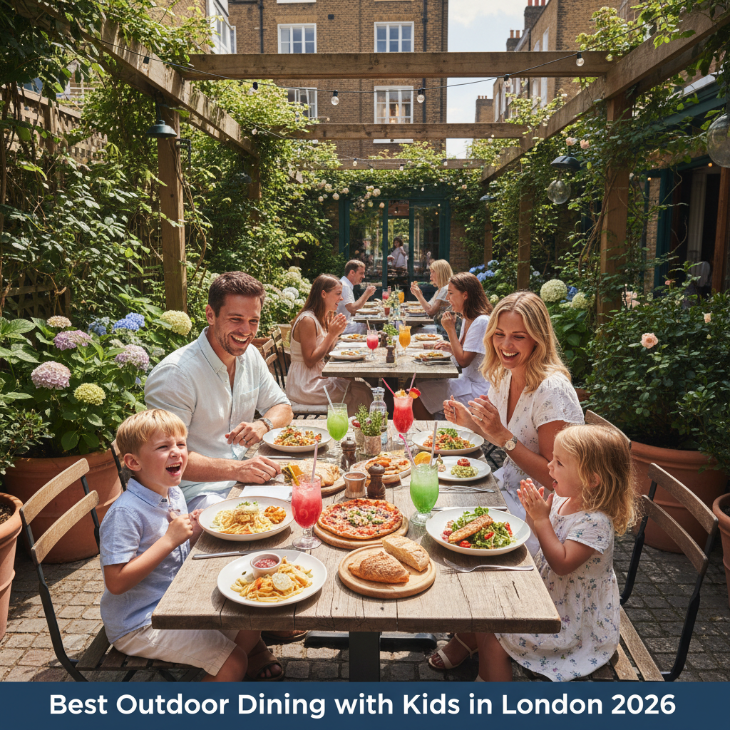 Best Outdoor Dining With Kids in London 2026