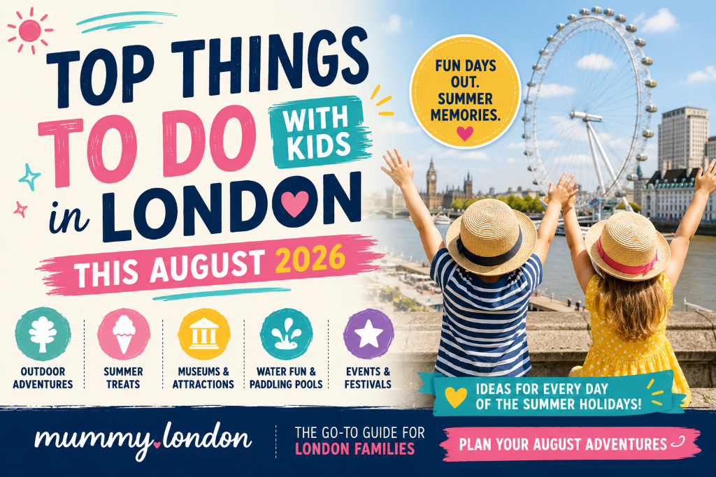 Top Things to Do With Kids in London This August 2026