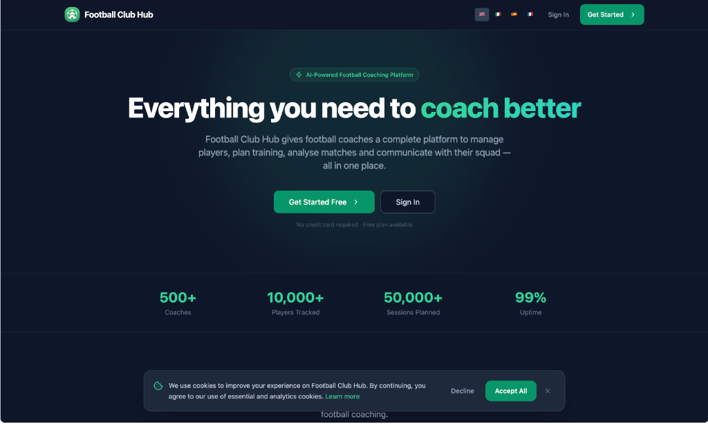 Football Club Hub