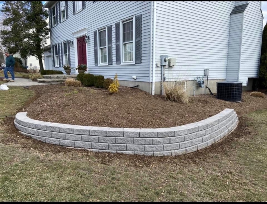 Retaining Wall Installation
