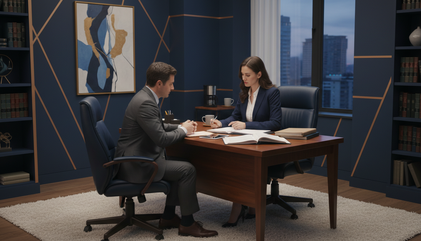 Attorney consultation at Kordalis Law Office