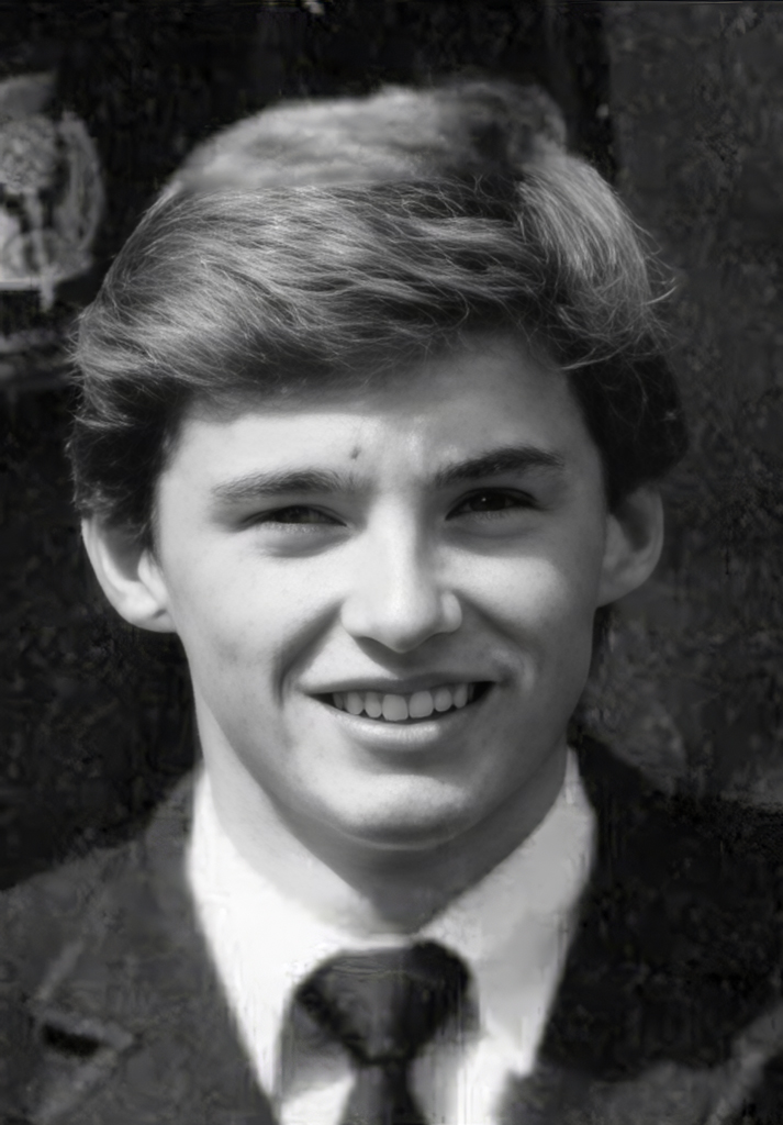 Young Hugh Jackman throwback photo