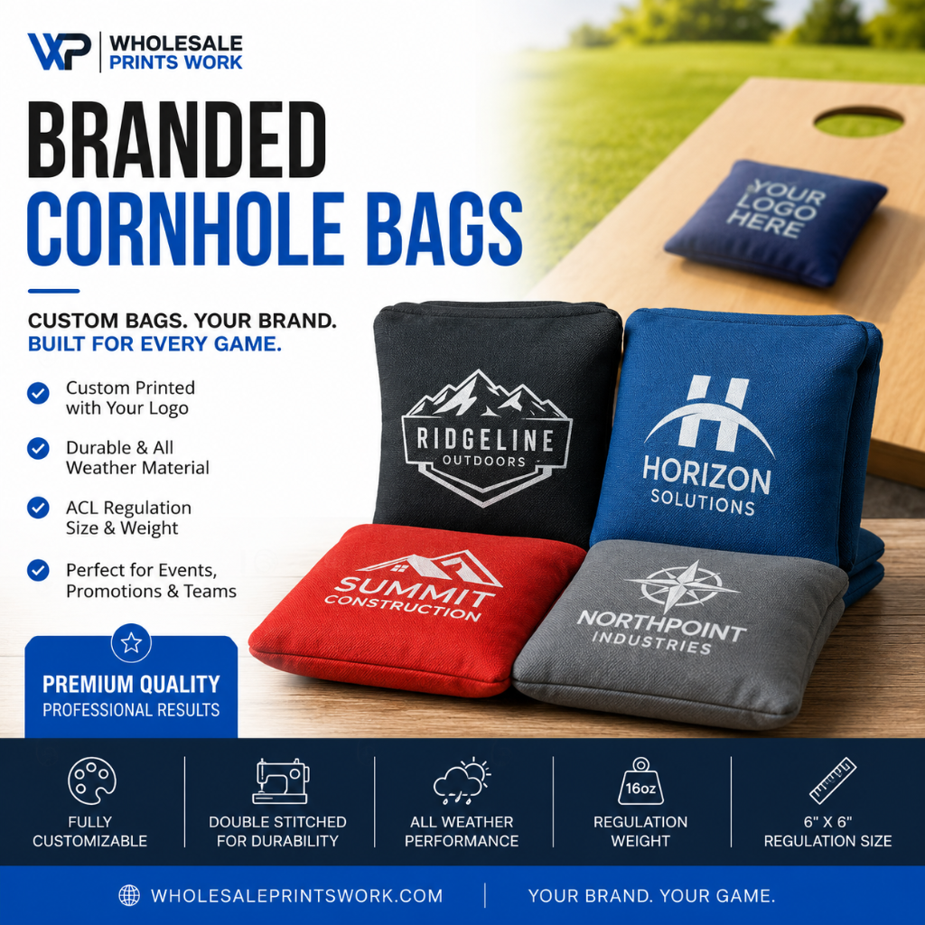 Branded Cornhole Bags