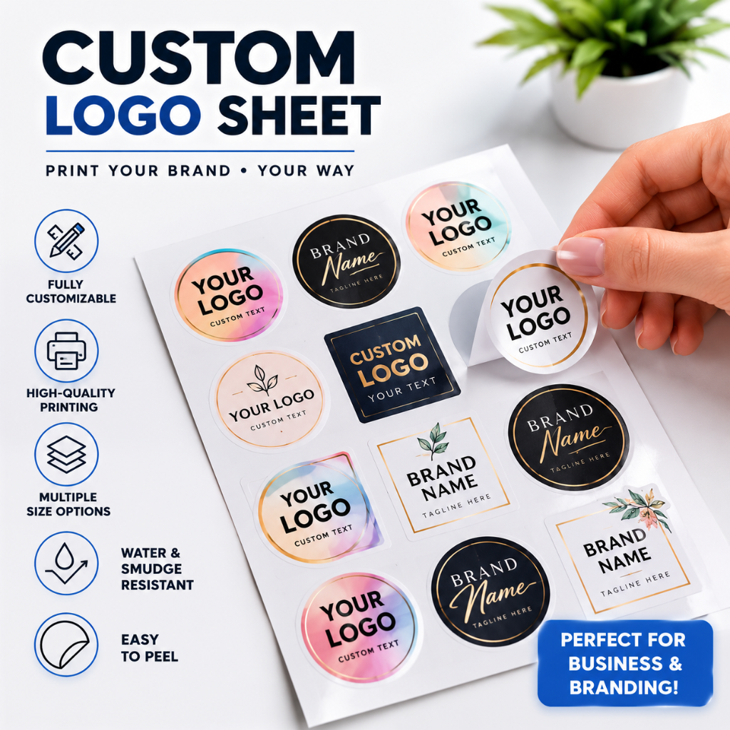 Custom Logo Sheet