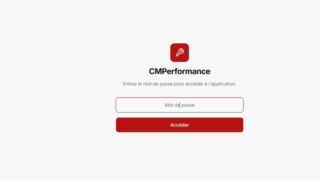 Mechanic CRM template preview