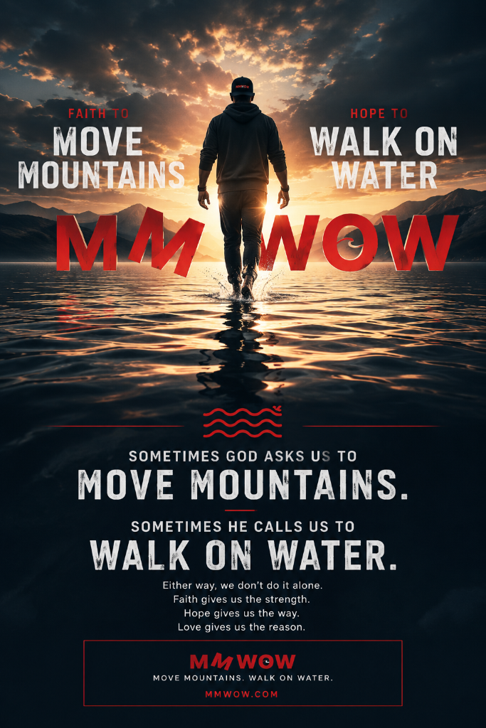 MMWOW - Move Mountains Walk On Water