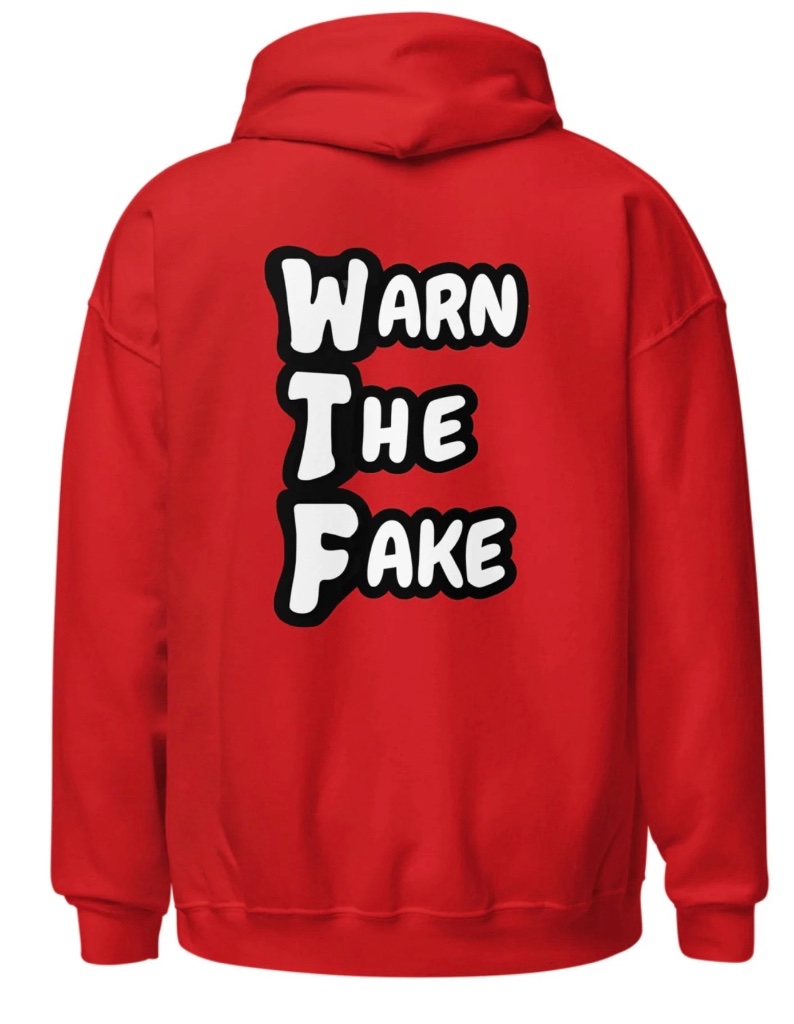 Warn The Fake Hoodie