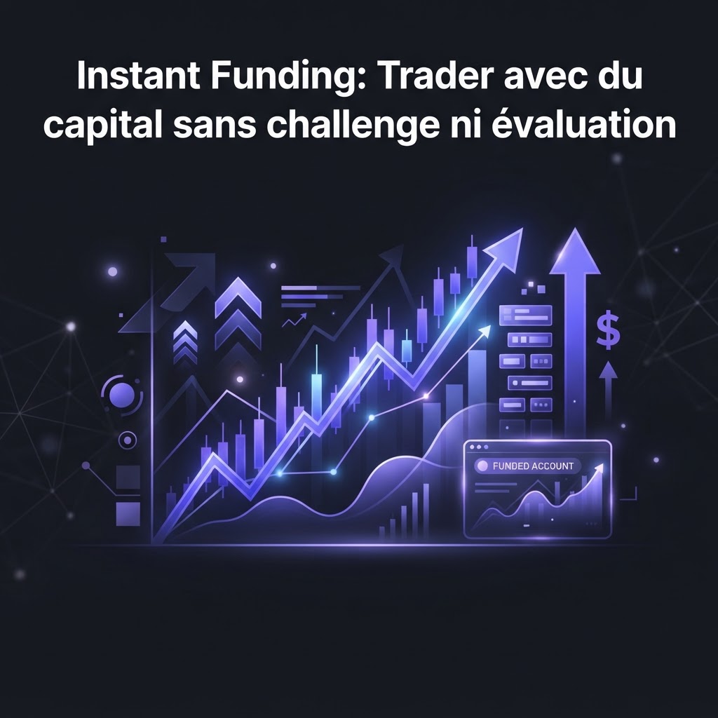 Instant Funding : Trader avec du capital sans challenge ni évaluation