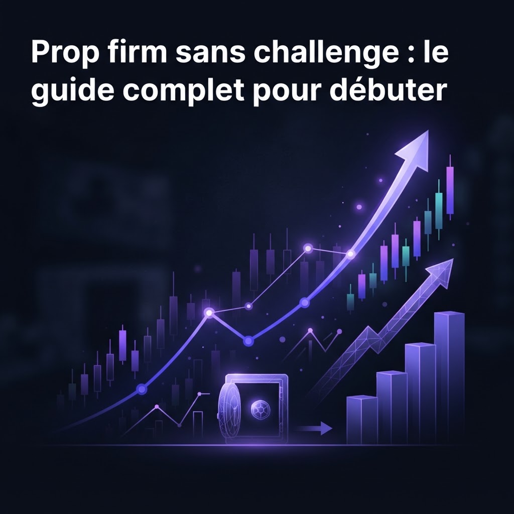 Prop firm sans challenge : le guide complet pour débuter