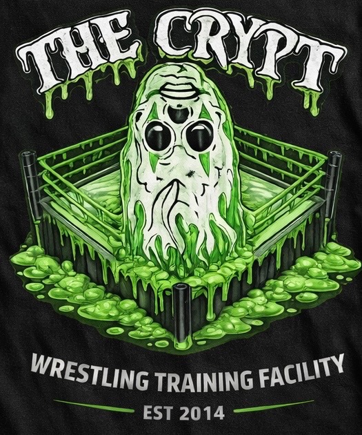 The Crypt Wrestling Training Facility logo