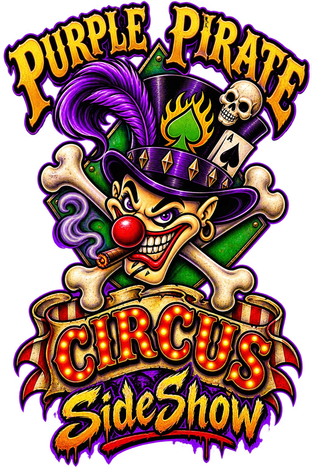 Purple Pirate Circus SideShow