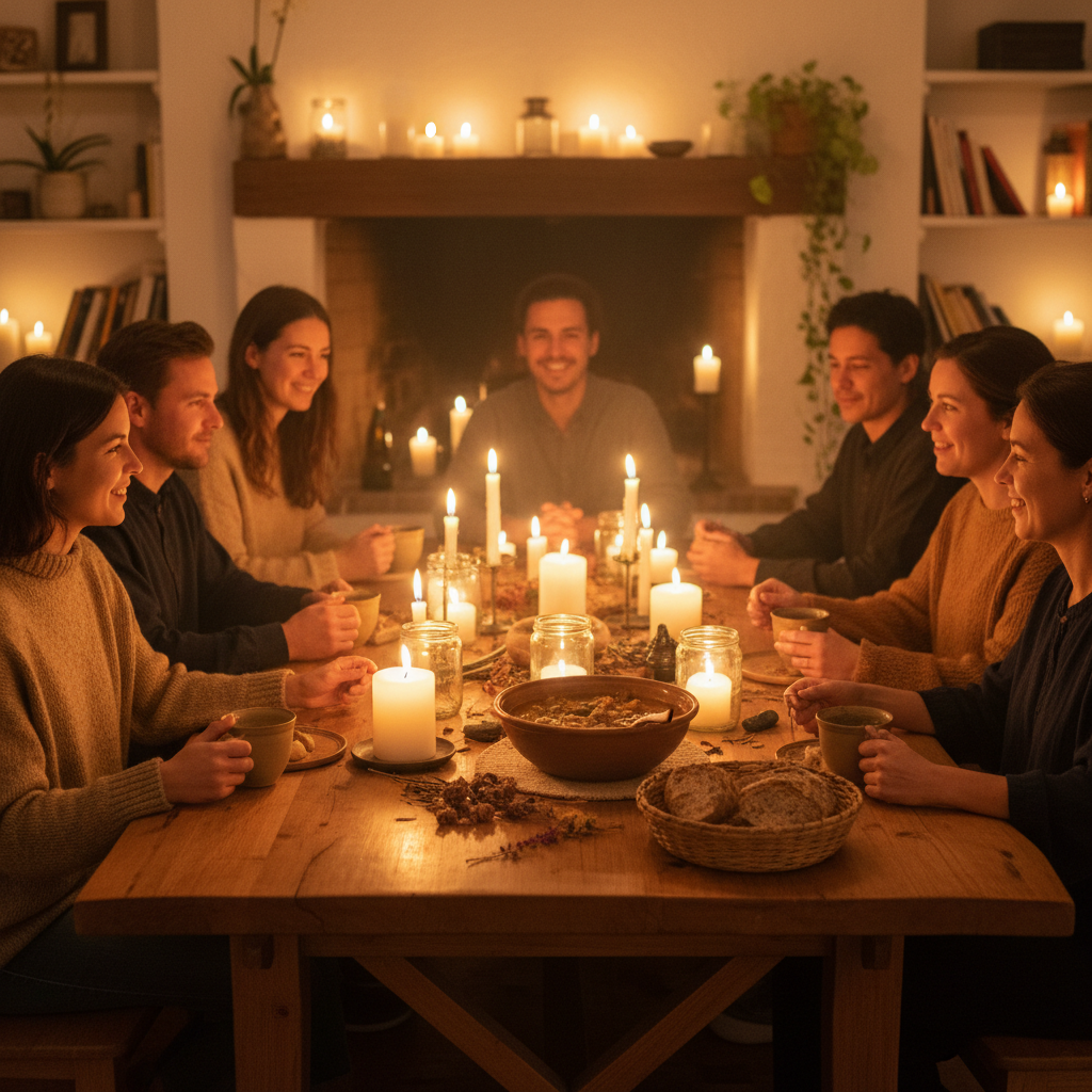 Kintsugi healing course — warm group gathering