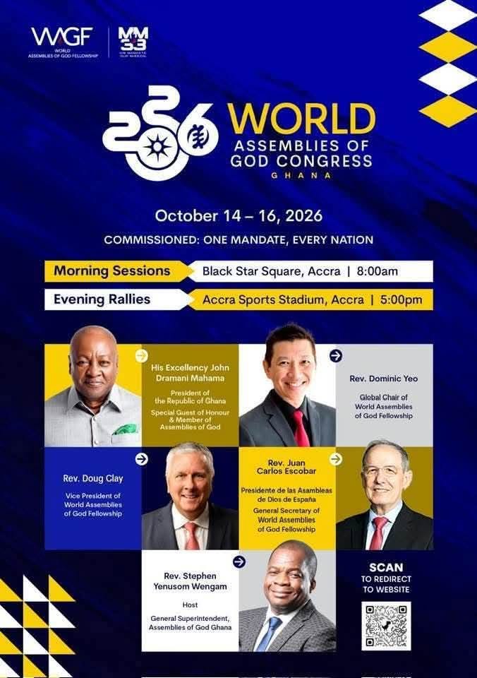 World Assemblies of God Congress 2026 — Ghana