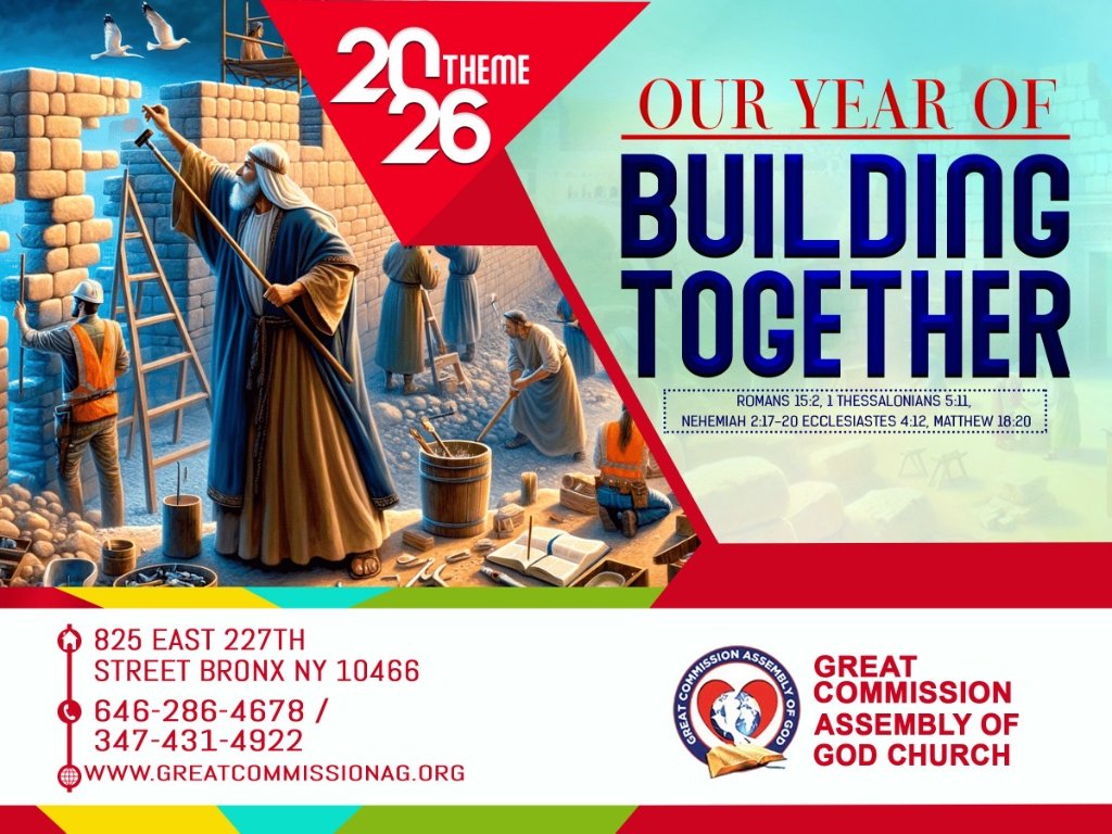 2026 Theme: Our Year of Building Together