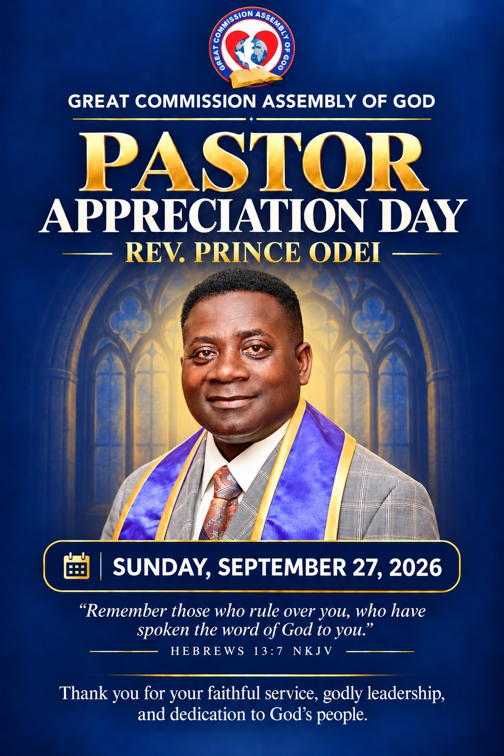 Pastor Appreciation Day