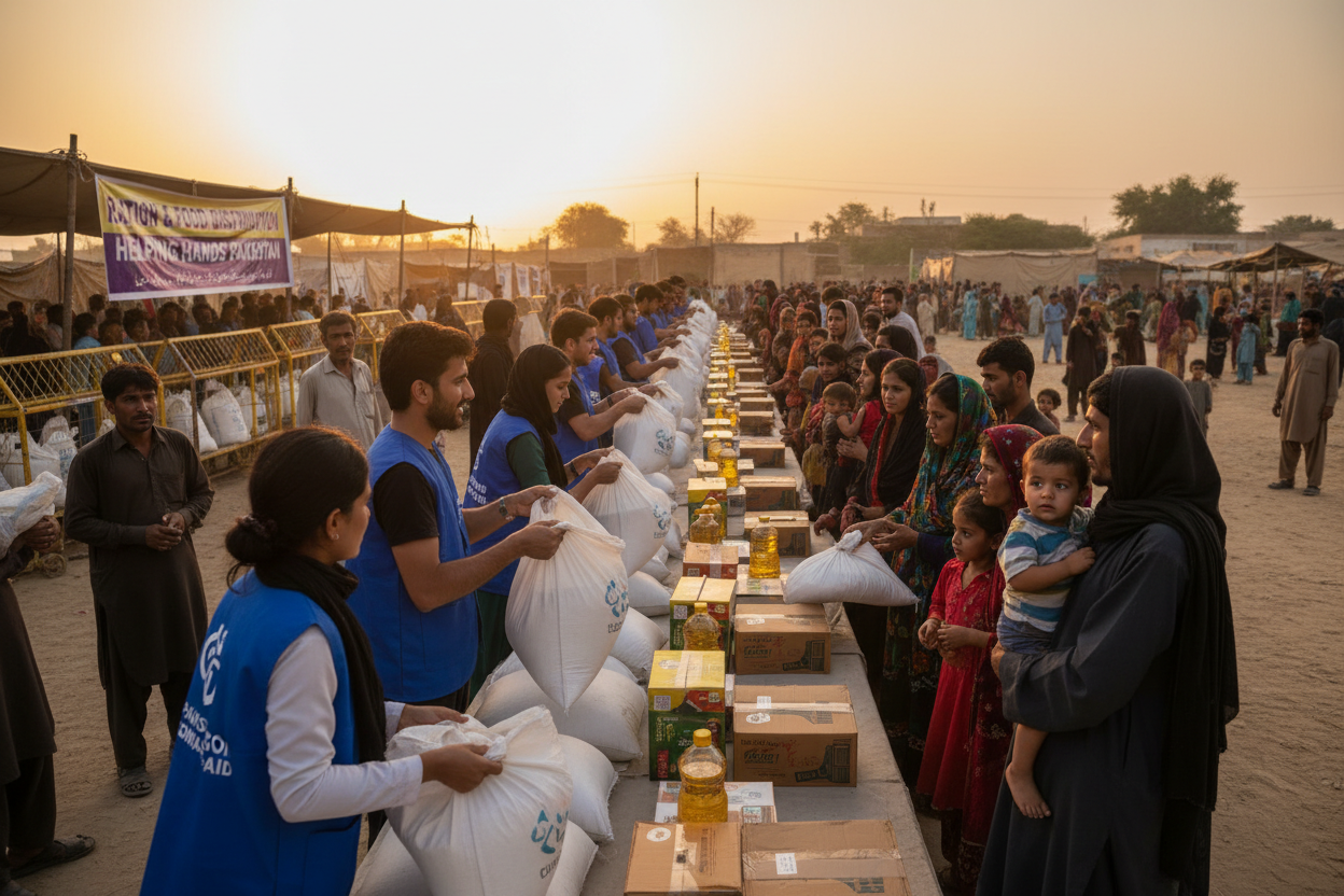 Ration Distribution Drive