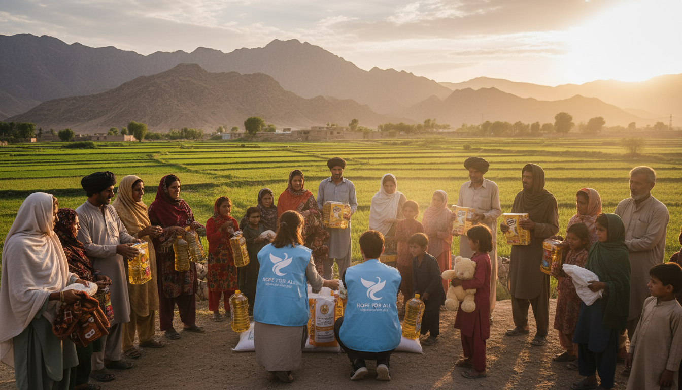 Jam Muhammad Foundation humanitarian work in Balochistan