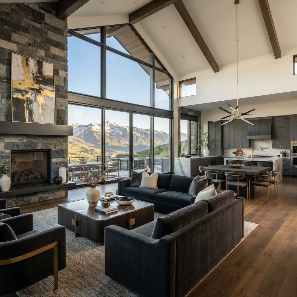 Luxury Colorado home interior