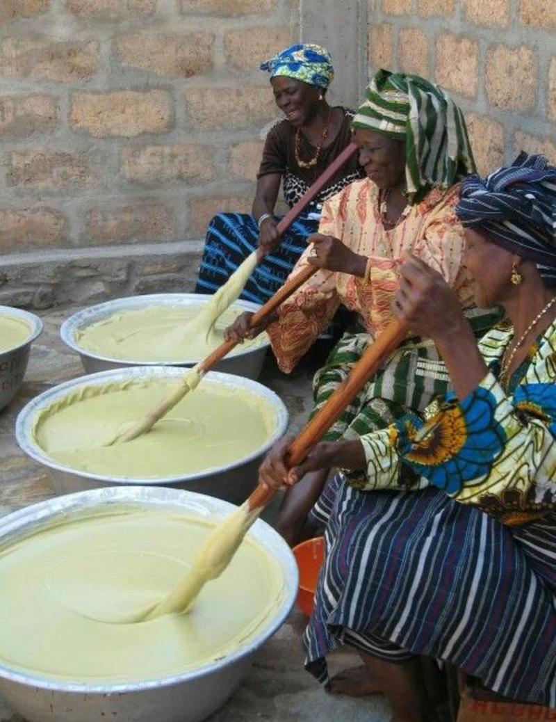 Ghanaian shea butter production — 1