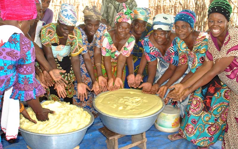 Ghanaian shea butter production — 2