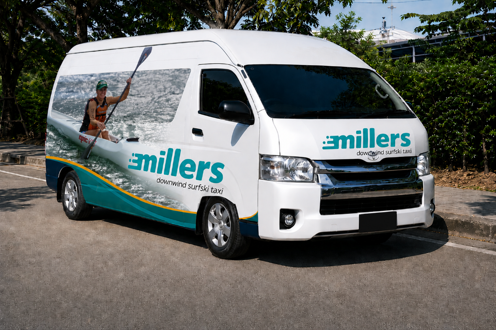 Millers Taxi Van