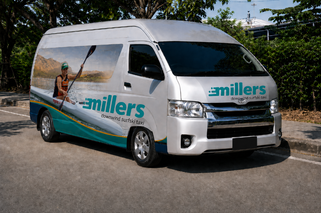 Millers Taxi Van
