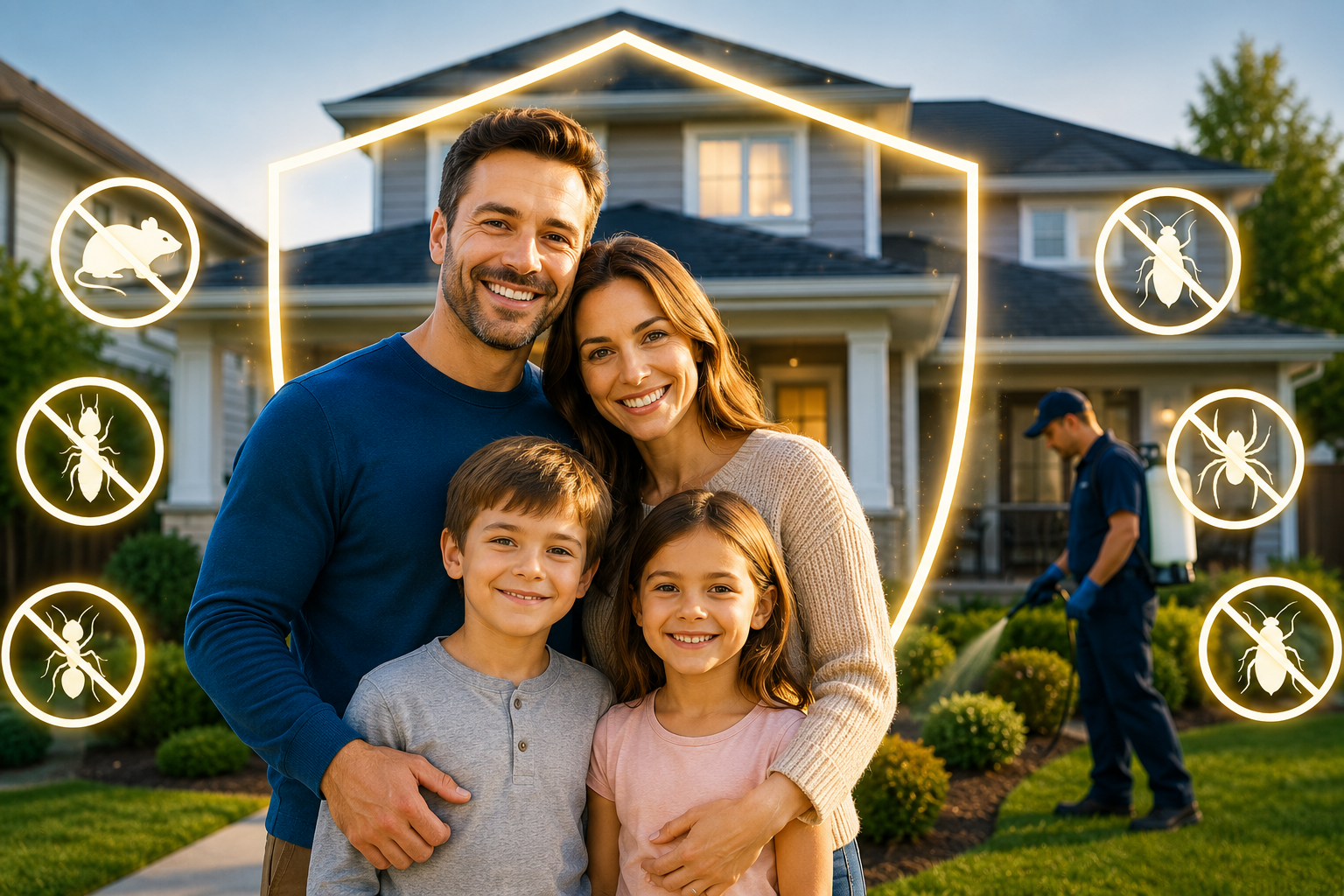 Solve pest problems
effortlessly.