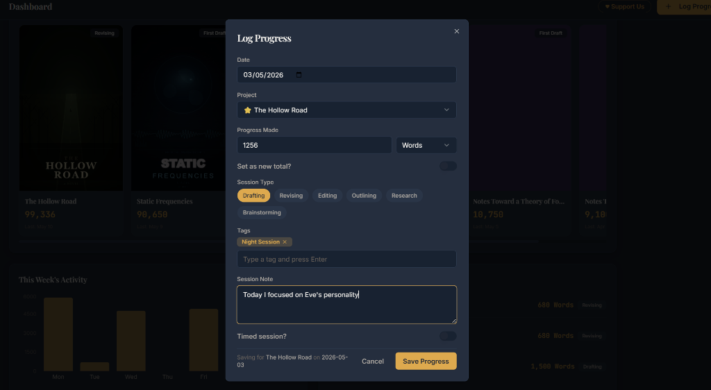 Feature screenshot