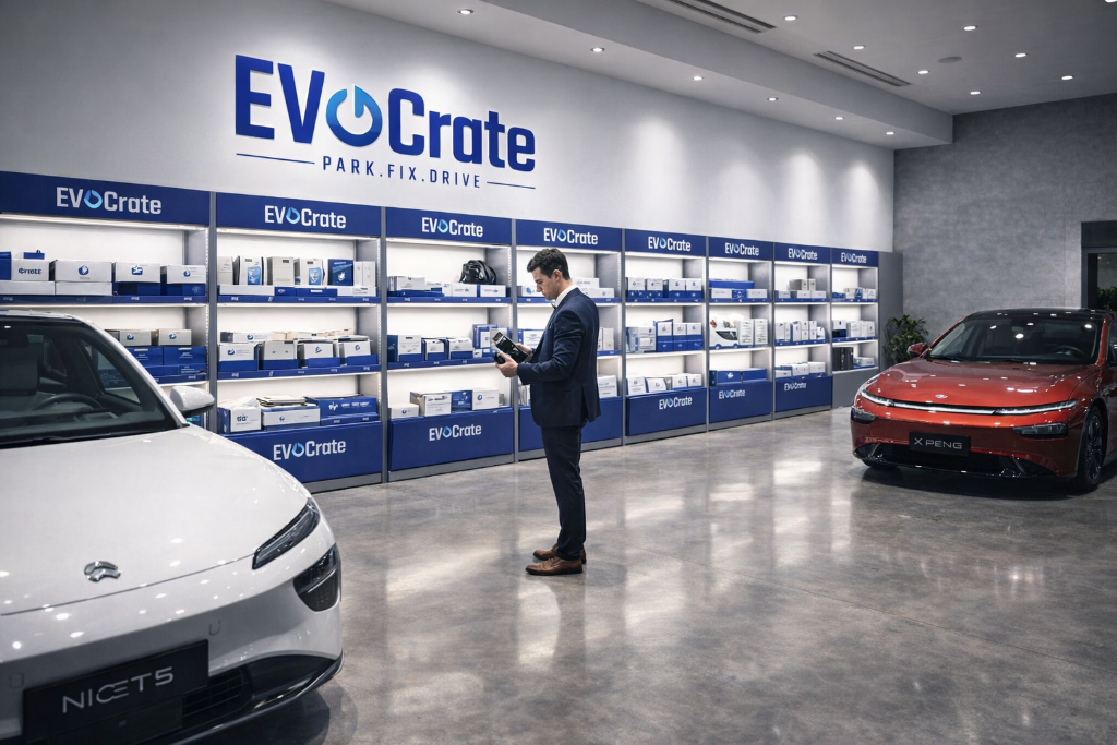 EV Crate distributor showroom