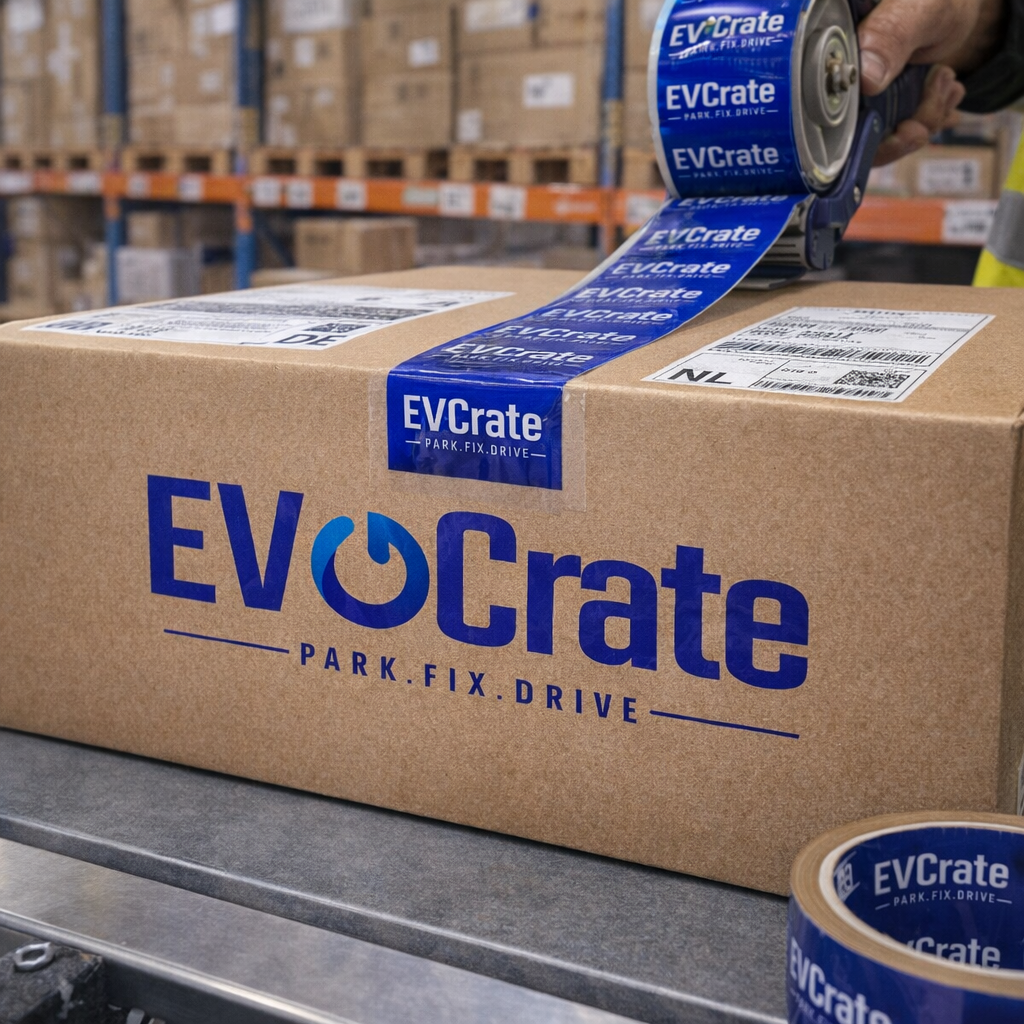 EV Crate warehouse packing