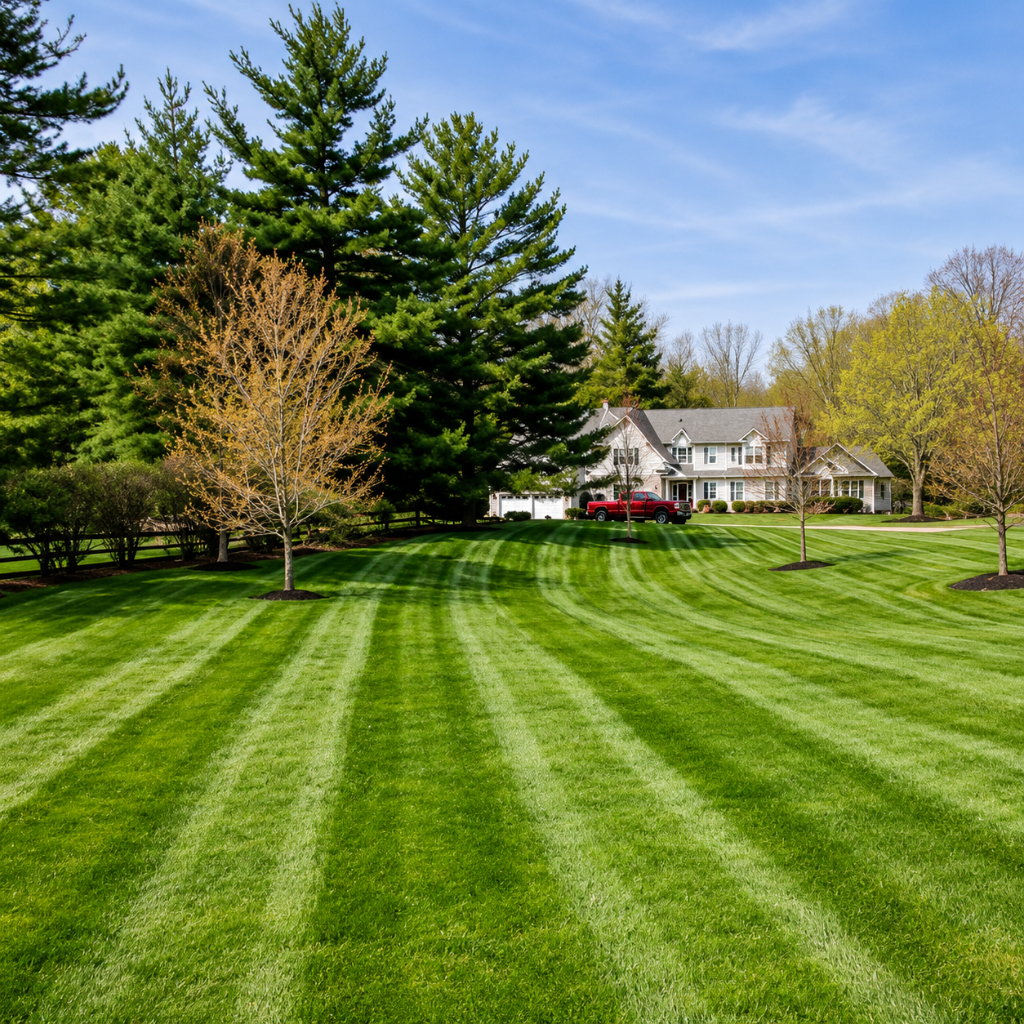 Lawn Striping & Maintenance