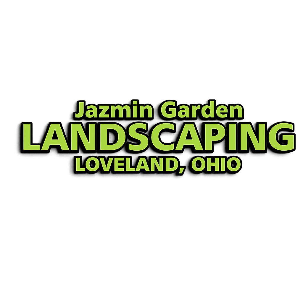 Jazmin Garden Landscaping crew member mowing a lawn