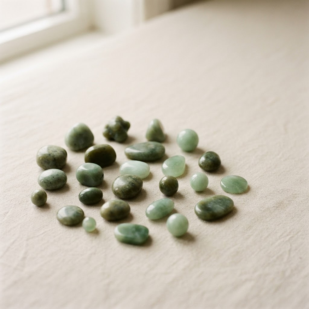 Jade healing stone