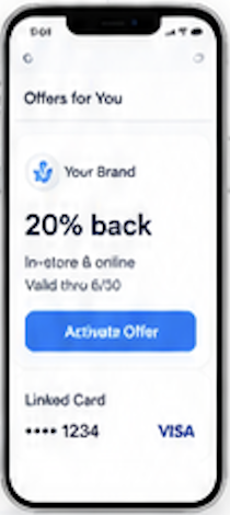 Card-linked offer on iPhone