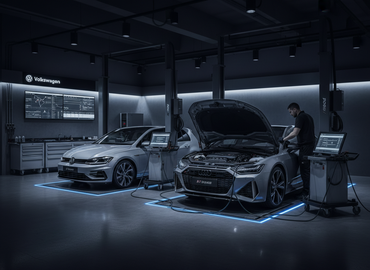 VW and Audi diagnostics service in Witbank