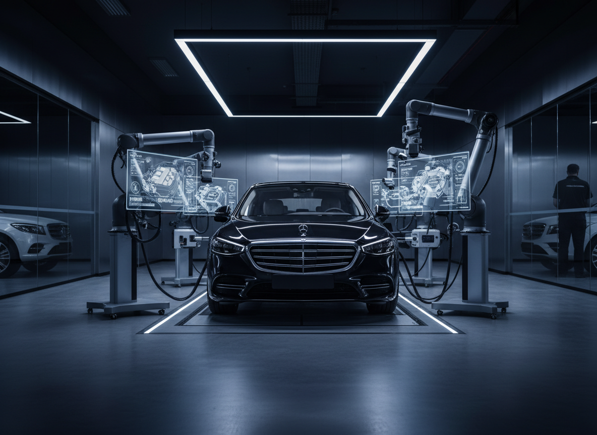 Mercedes-Benz diagnostics service in Witbank