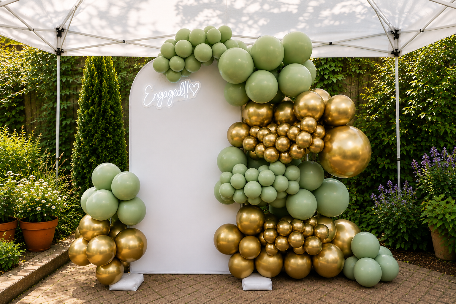 Party Barn event setup