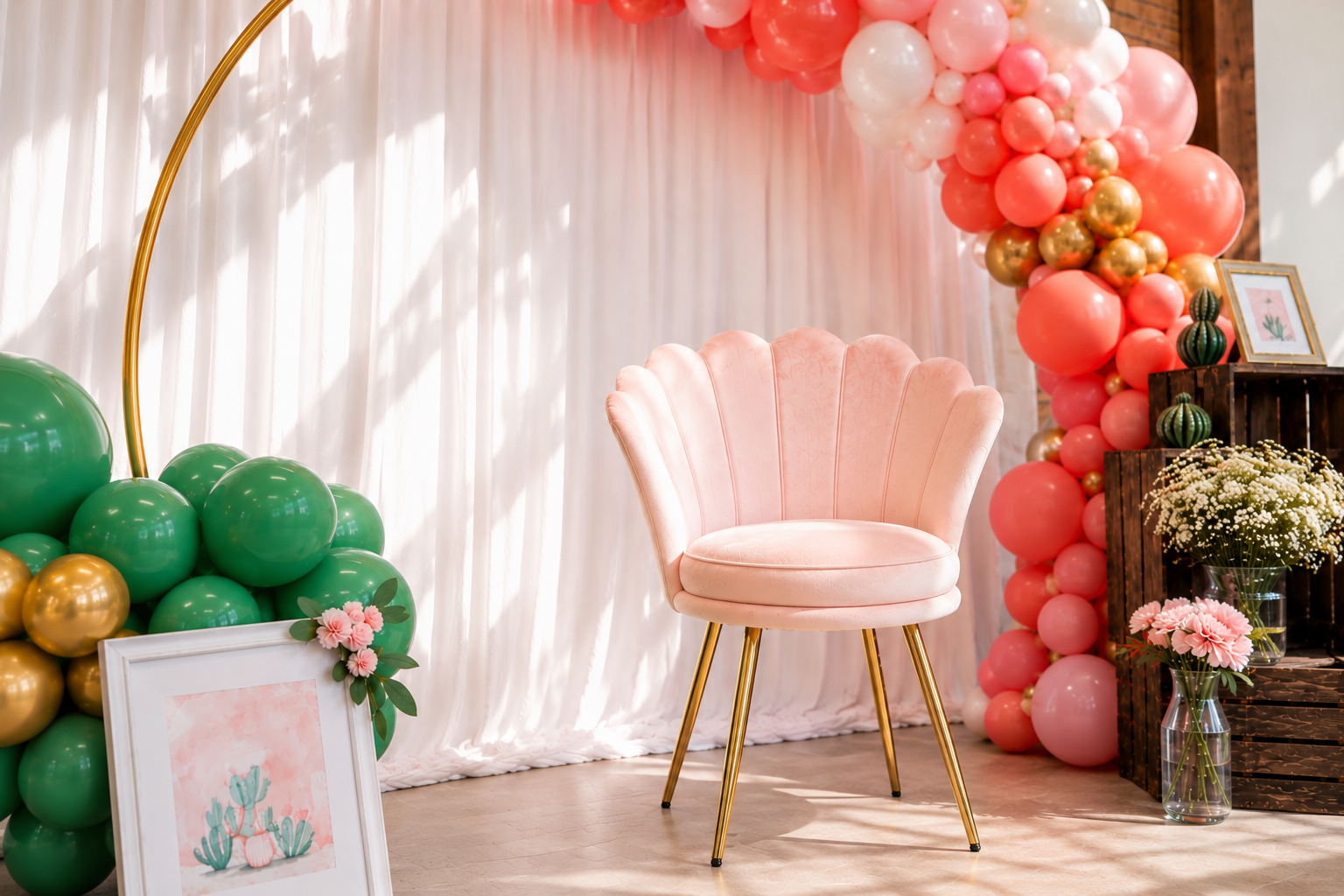 Cactus Kisses Baby Shower