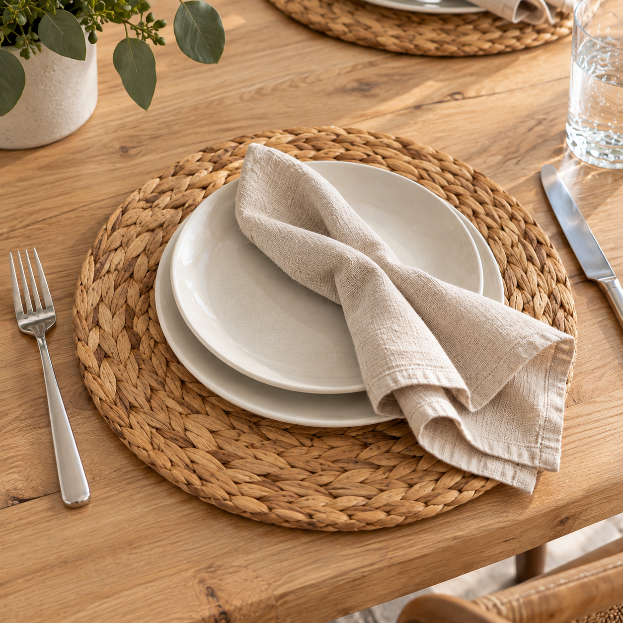 Round Woven Placemat