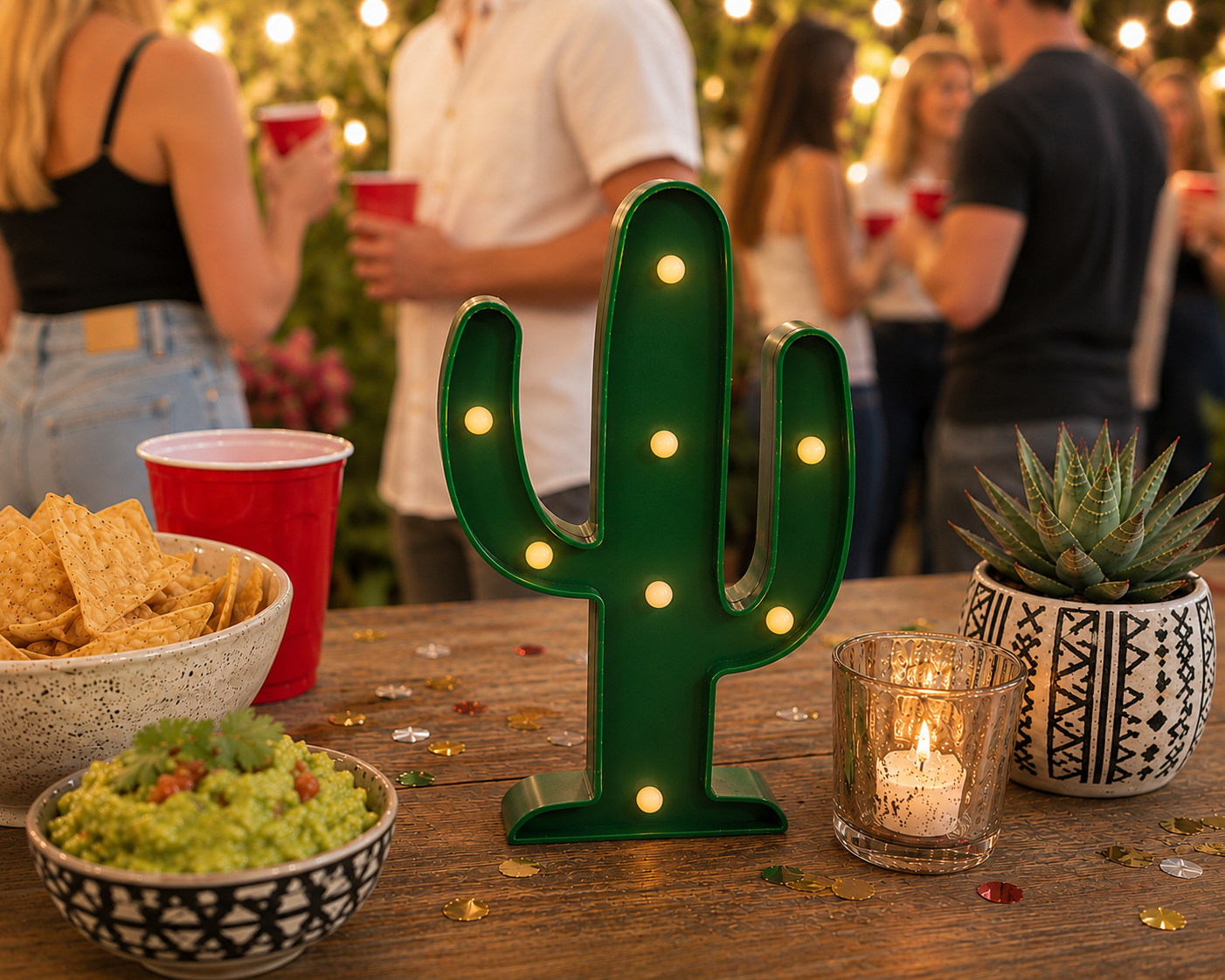 Desert Glow Cactus Light