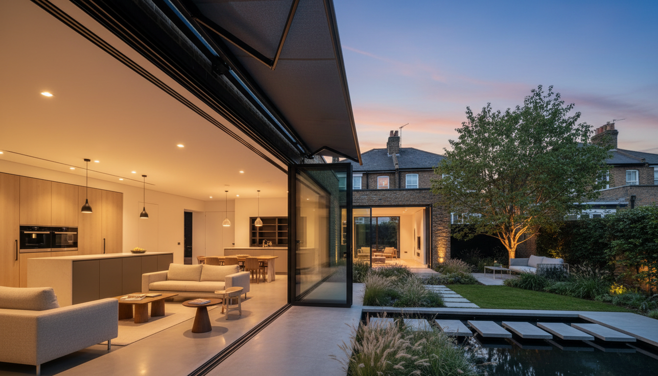 Modern residential extension