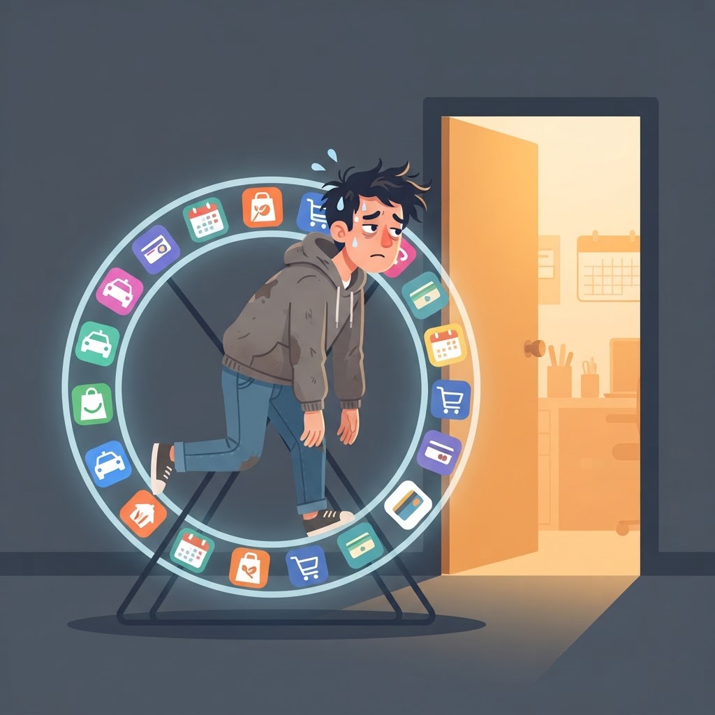 Stuck on the hamster wheel?