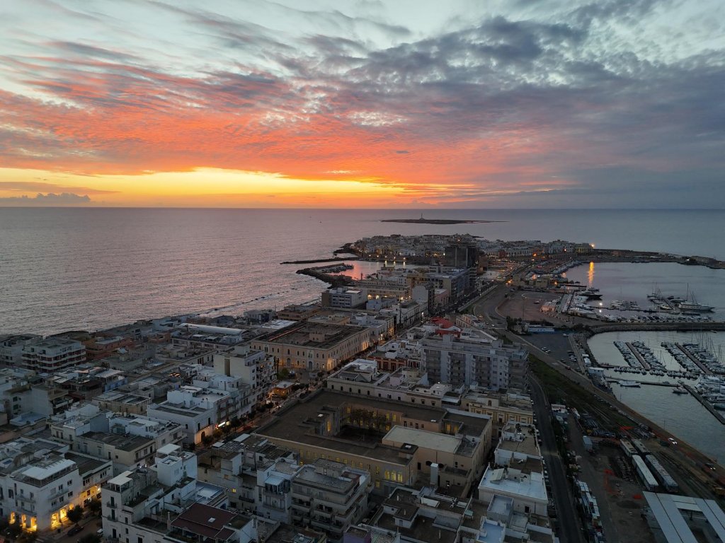 Tramonto Gallipoli dall'alto