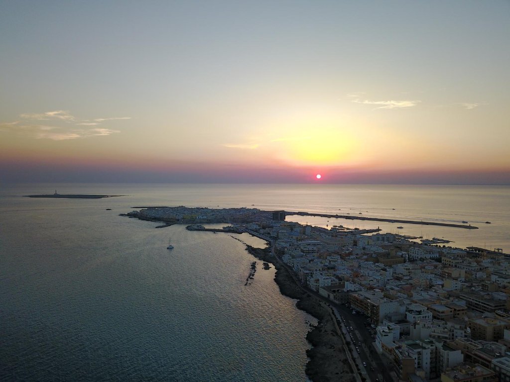Tramonto su Gallipoli