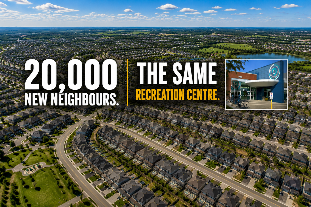20,000 New Neighbours. The Same Recreation Centre. – Sheetal Narwal Ward 6 Stittsville