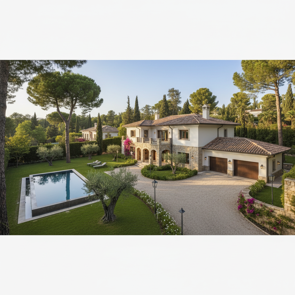 Luxury real estate in Aravaca, Madrid