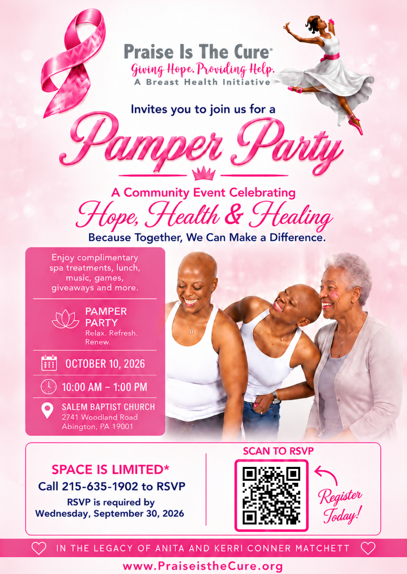 Survivors’ Pamper Party
