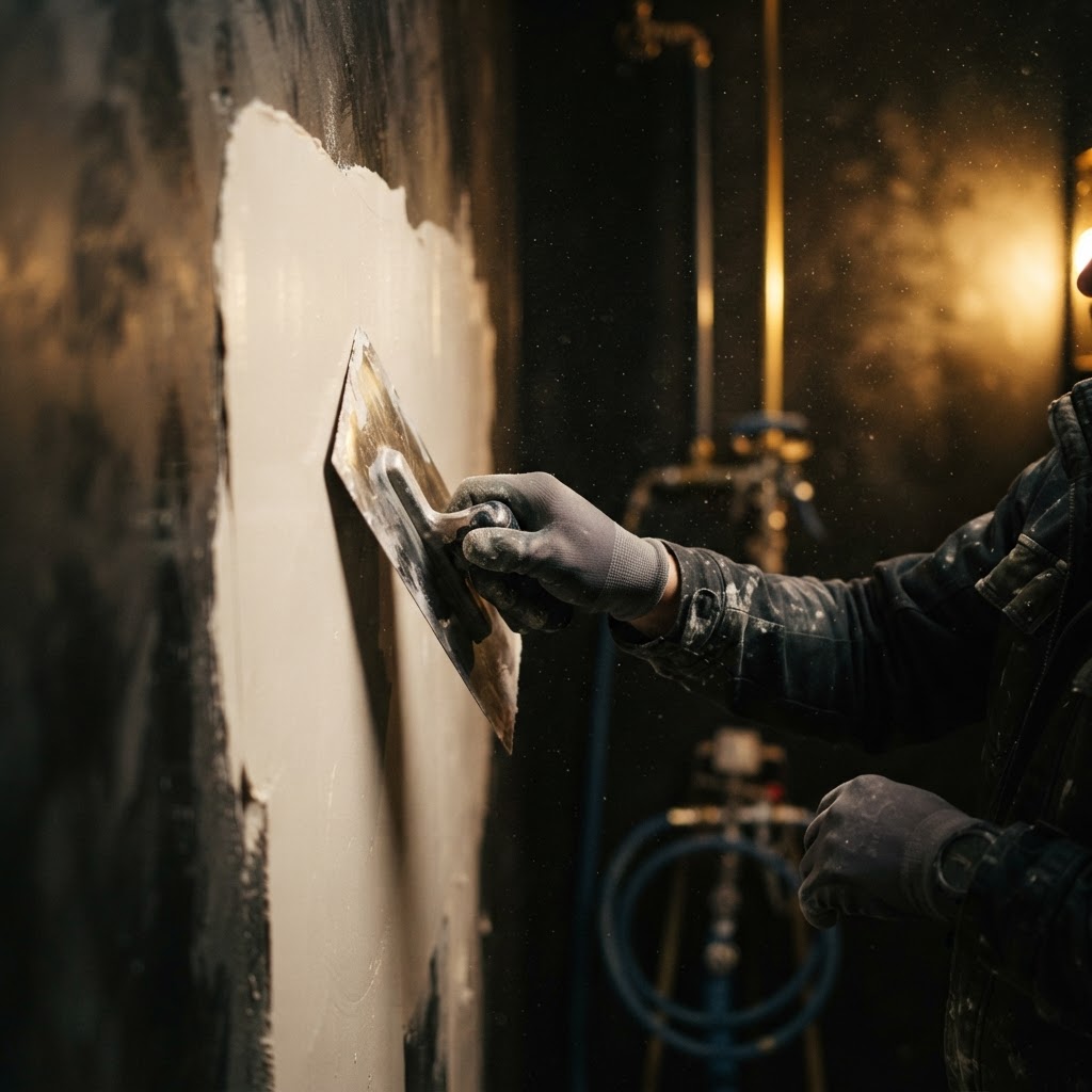 Professional plastering